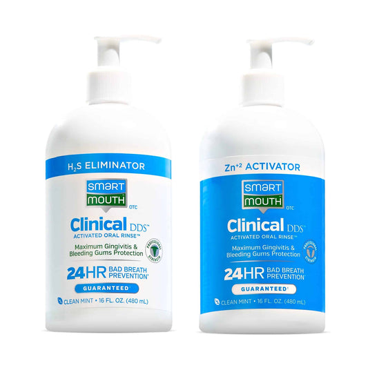 SmartMouth™ Clinical 2-Bottle Activated Mouthwash System