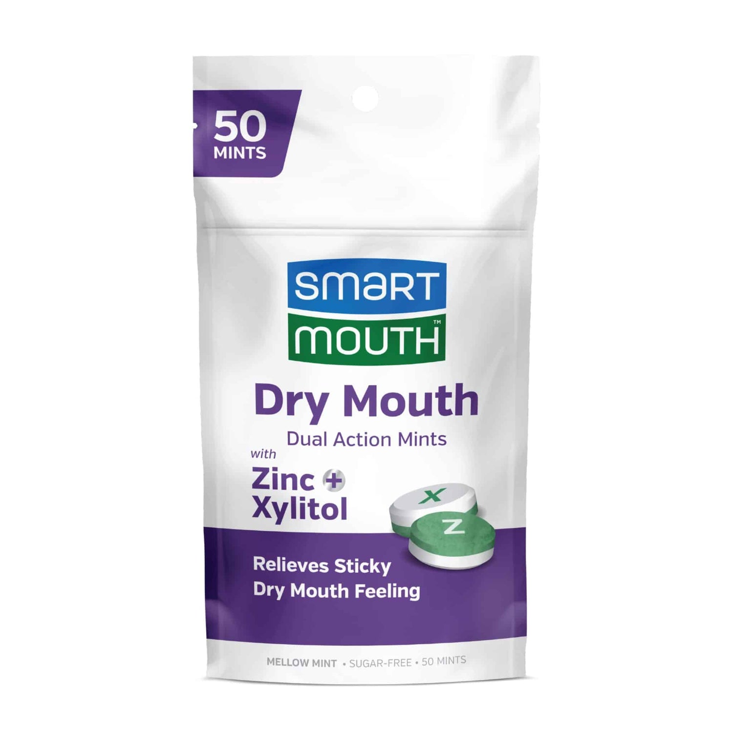 SmartMouth™ Dry Mouth Dual-Action Mints