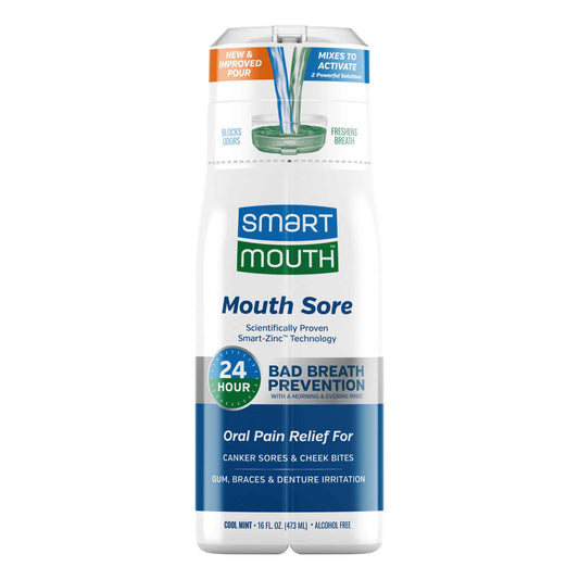 SmartMouth™ Mouth Sore Activated Mouthwash (16oz)