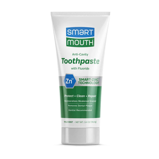 SmartMouth™ Anti-Cavity + Zinc Toothpaste (3.4oz)