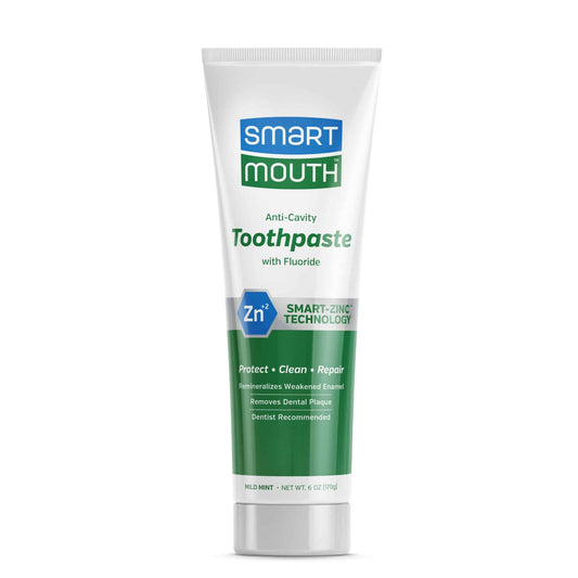 SmartMouth™ Anti-Cavity + Zinc Toothpaste (6oz)
