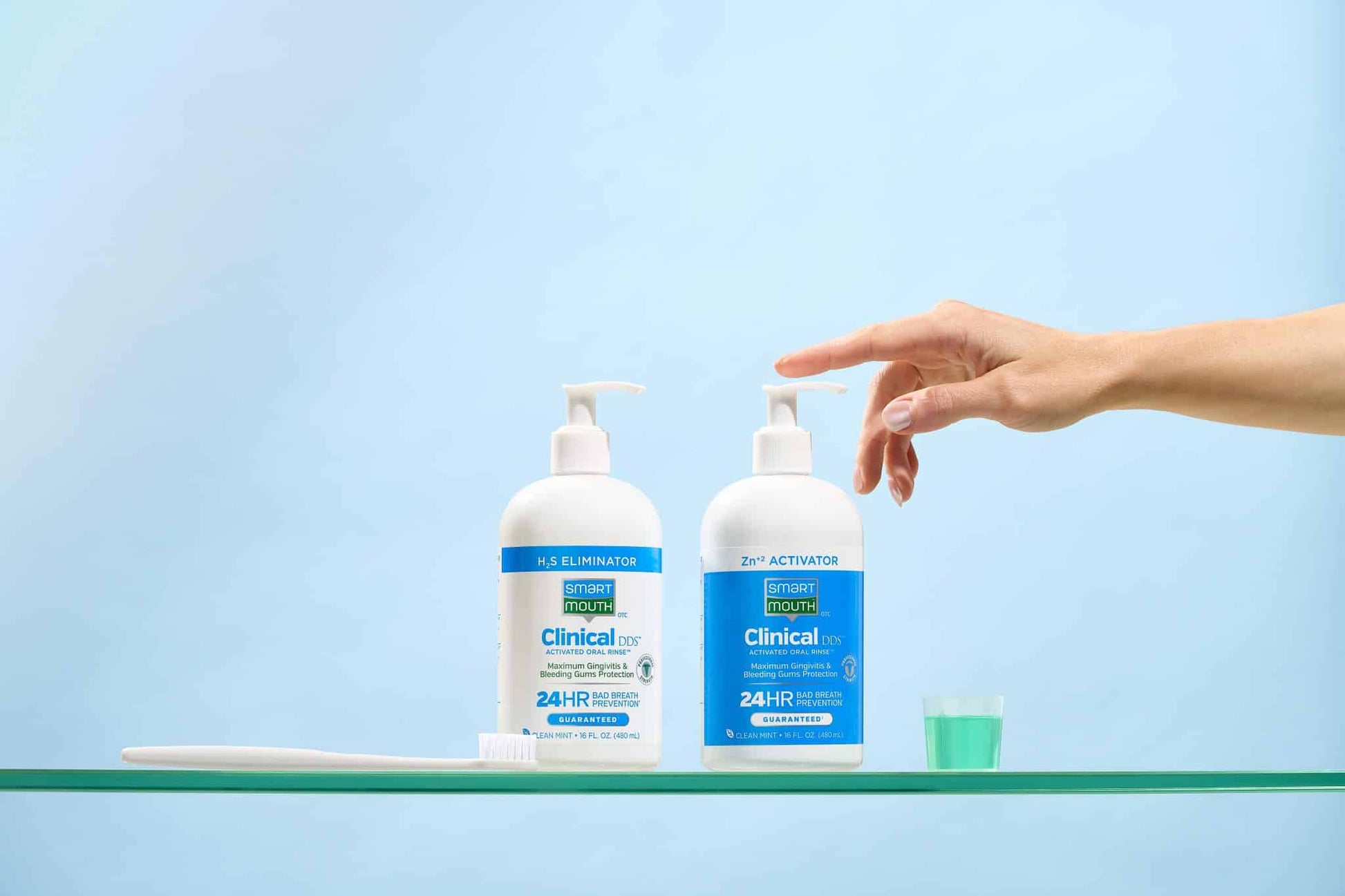 SmartMouth™ Clinical 2-Bottle Activated Mouthwash System - Image 2