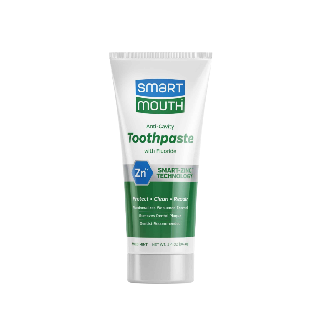 SmartMouth™ Anti-Cavity + Zinc Toothpaste (3.4oz)