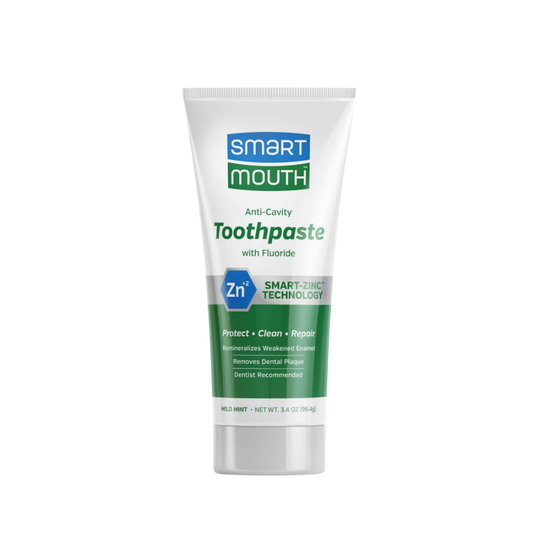 SmartMouth™ Anti-Cavity + Zinc Toothpaste (3.4oz)