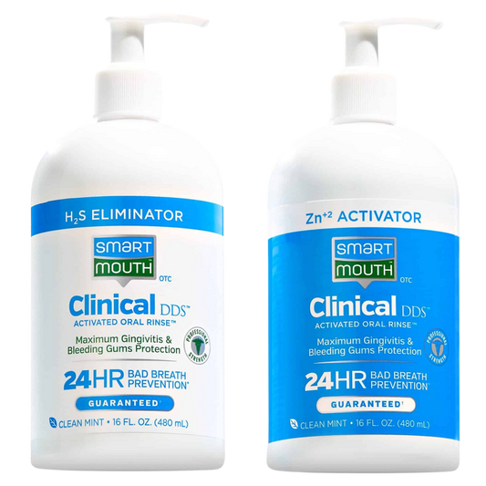 SmartMouth™ Clinical 2-Bottle Activated Mouthwash System