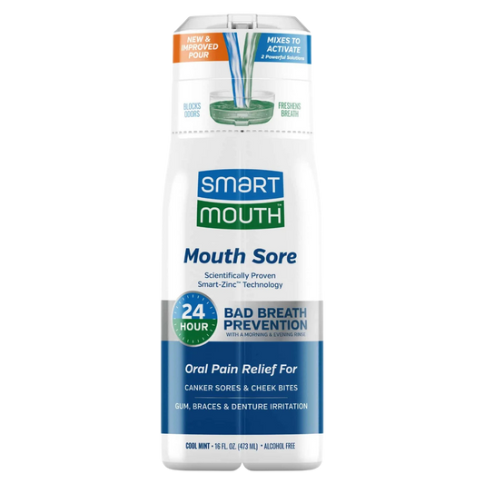 SmartMouth™ Mouth Sore Activated Mouthwash (16oz)
