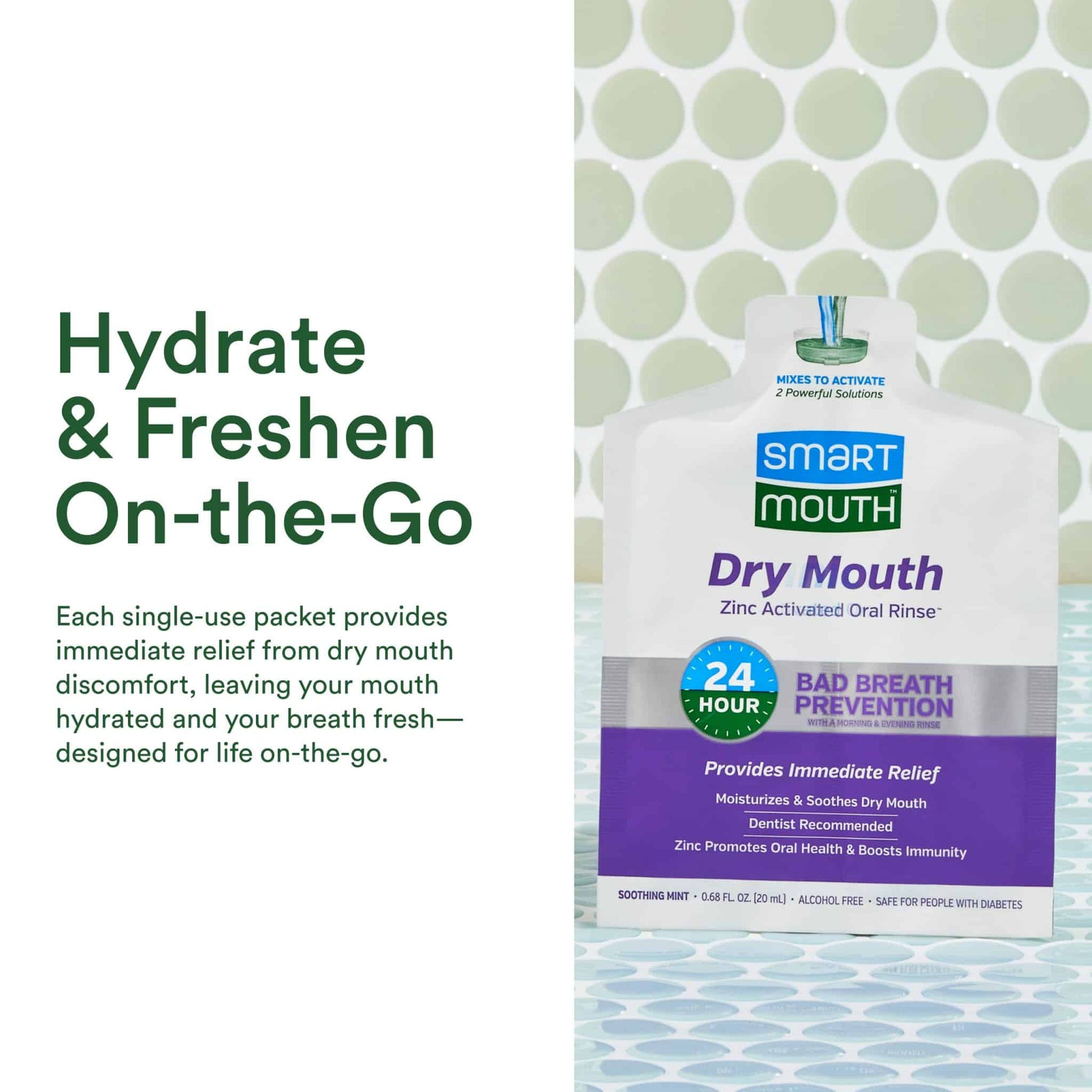 SmartMouth™ Dry Mouth Single Packs - 50 Ct - Image 4