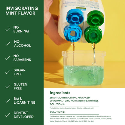 SmartMouth™ Advanced Liposomal Morning Mouthwash (16oz) - Image 8
