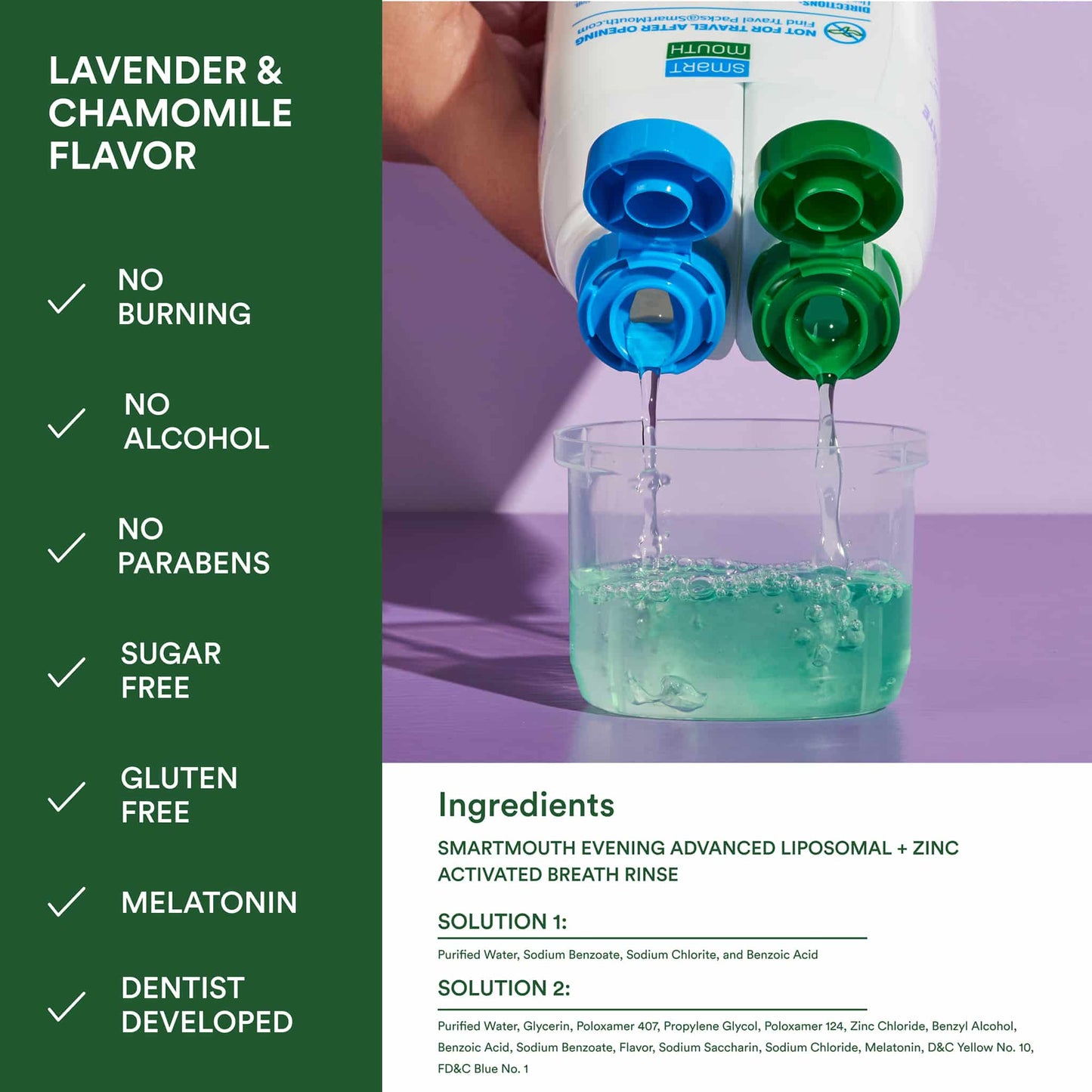 SmartMouth™ Advanced Liposomal Evening Mouthwash (16oz) - Image 8