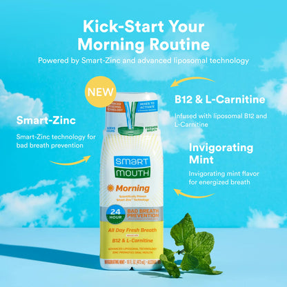 SmartMouth™ Advanced Liposomal Morning Mouthwash (16oz) - Image 2