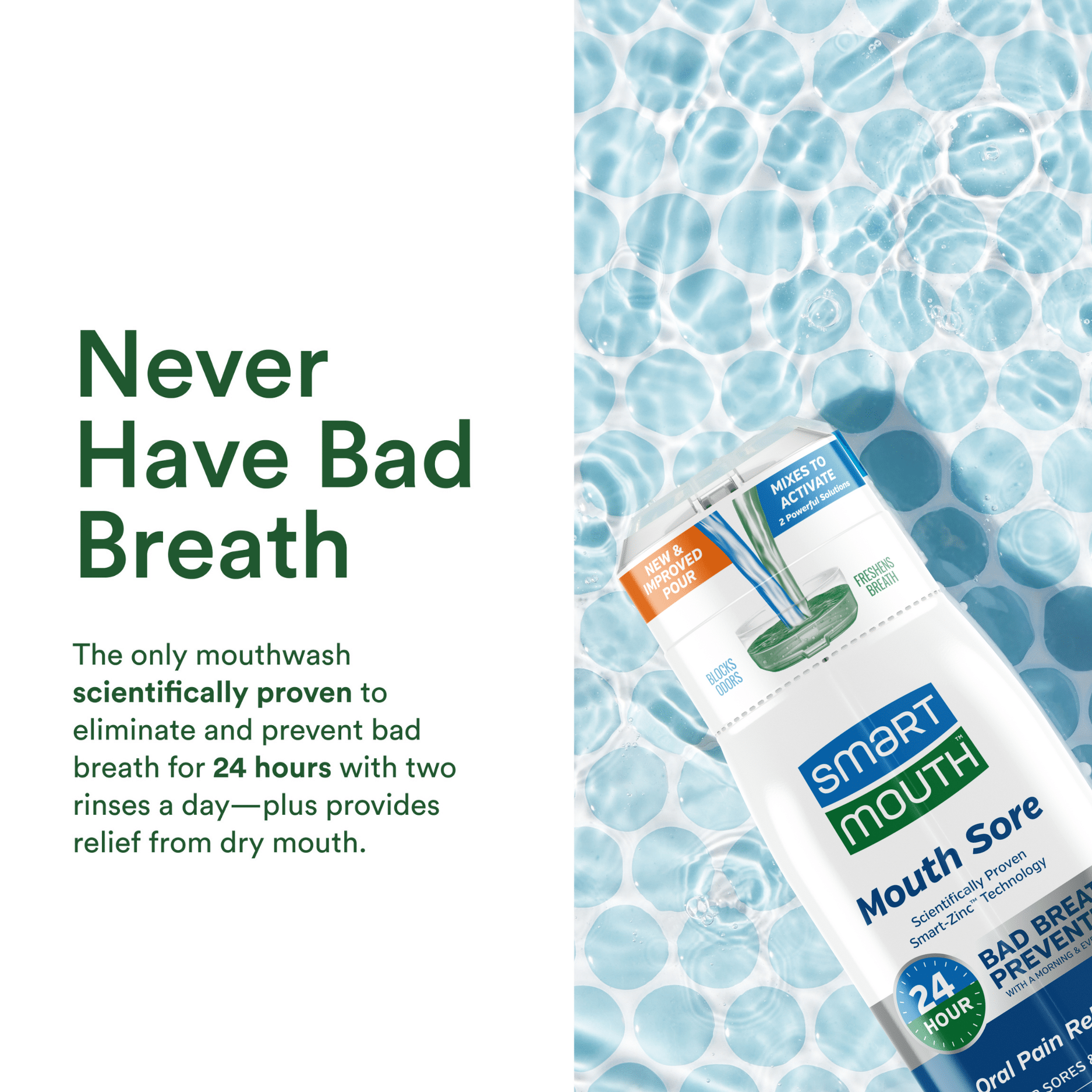 SmartMouth™ Mouth Sore Activated Mouthwash (16oz) - Image 5