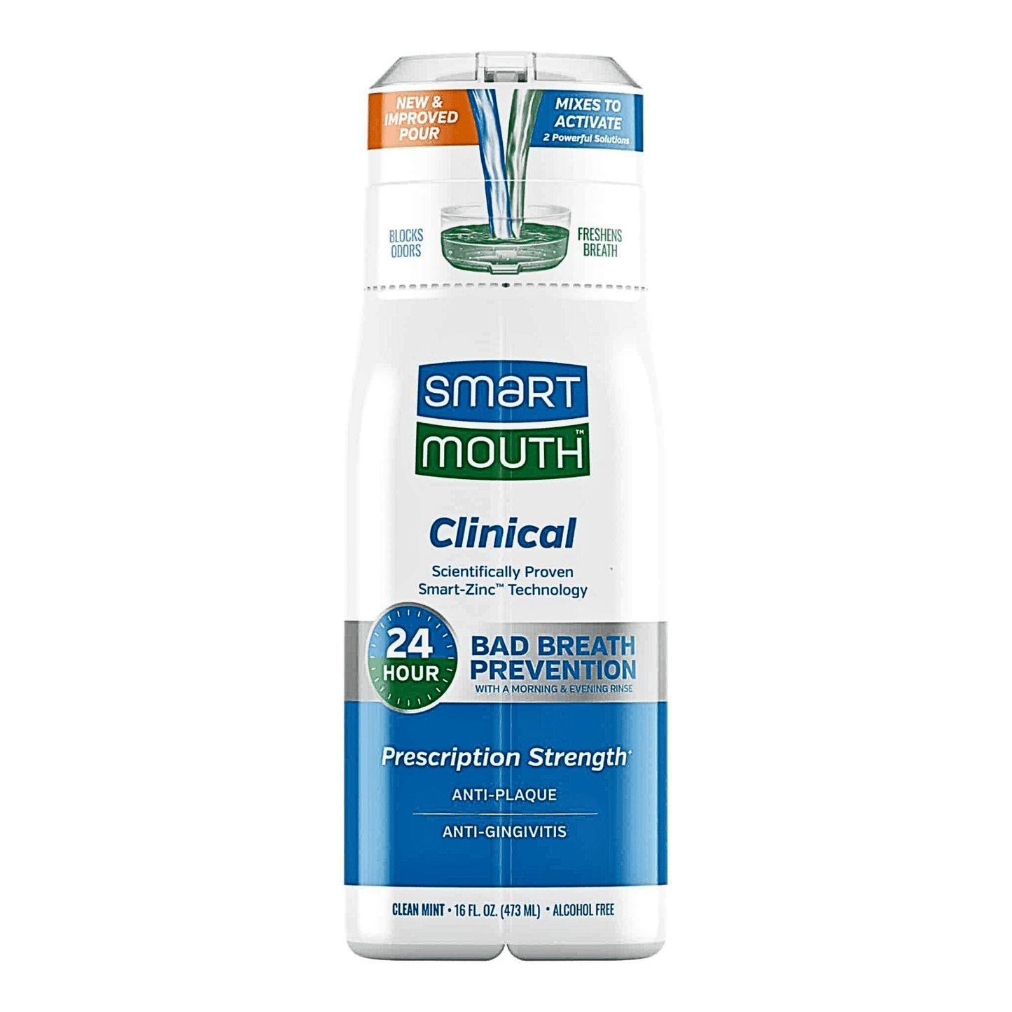 SmartMouth™ Clinical Activated Mouthwash (16oz)