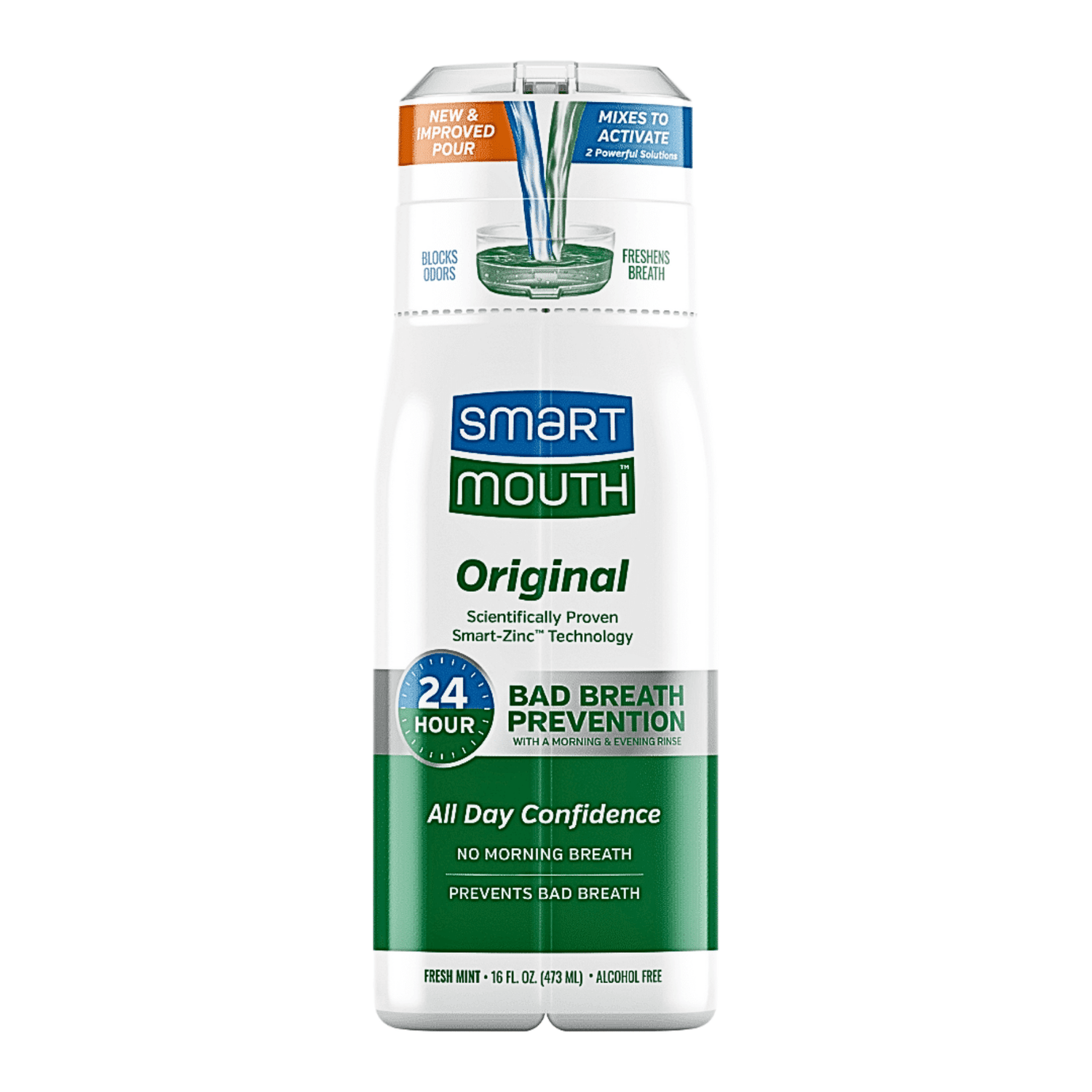 SmartMouth™ Original Activated Mouthwash (16oz)