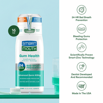 SmartMouth™ Gum Health Activated Mouthwash (16oz) - Image 3