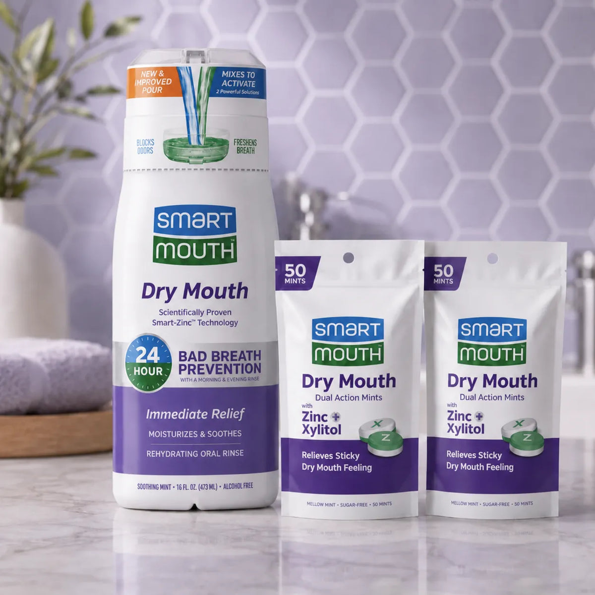 SmartMouth™ Dry Mouth Activated Mouthwash