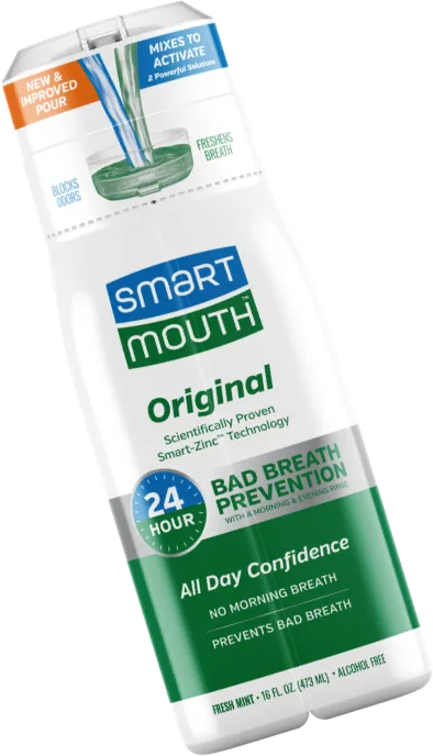 SmartMouth Original mouthwash bottle