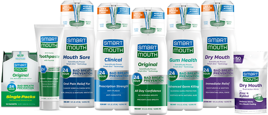 SmartMouth product lineup